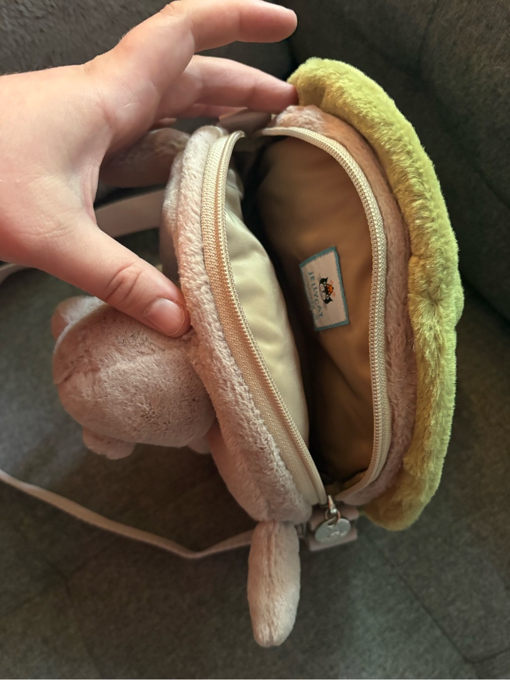 Jellycat Timmy the Turtle Crossbody Bag, NWT - Picture 4 of 5